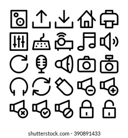 Multimedia vector icon 2