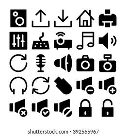 Multimedia vector icon 2