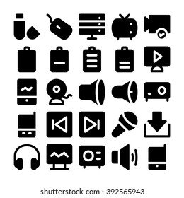 Multimedia vector icon 7