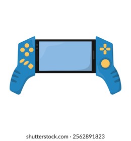 Multimedia Vector Illustration - Game Stick Holder