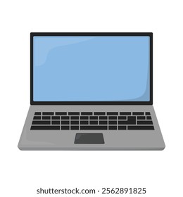 Multimedia Vector Illustration - Laptop