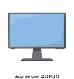 Multimedia Vector Illustration - Monitor