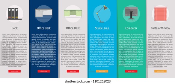 Multimedia Vertical Banner Concept