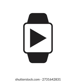 Multimedia- und Videowiedergabefunktion auf digitaler Armbanduhr
