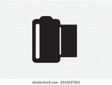 Icono vectorial del reproductor de vídeo multimedia