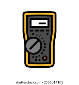 multimeter car repair tool color icon vector. multimeter car repair tool sign. isolated symbol illustration