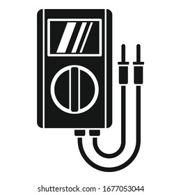 Multimeter equipment icon. Simple illustration of multimeter equipment vector icon for web design isolated on white background