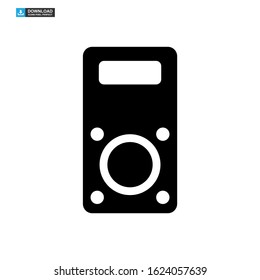 multimeter icon isolated sign symbol vector illustration - high quality black style vector icons
