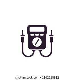multimeter icon on white