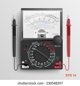 Multimeter.Vector illustration. 