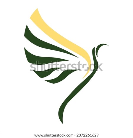 multiple color bird icon red green blu