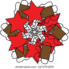 Multiple color mandala design for your business