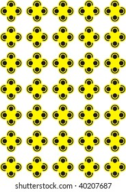 Multiple colored design