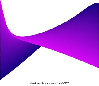 multiple colour bezier curve line wave vector