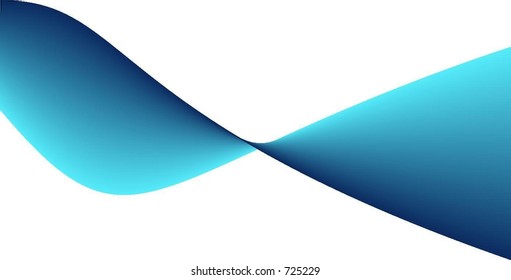 multiple colour bezier curve line wave vector
