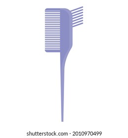 Multiple comb icon cartoon vector. Hair brush. Care hair