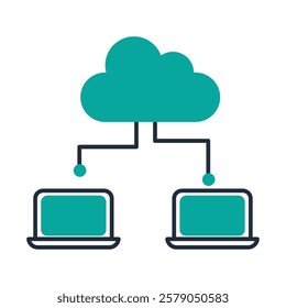 Multiple devices connected to a secure cloud network