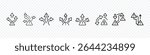 Multiple Direction Warning Icon – Risk in Decision Paths, icon of featuring warning signs with diverging arrows, representing critical decision-making, multiple risk directions, business uncertainty