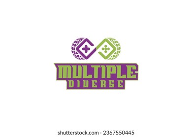 multiple diverse logo design for a gaming company 