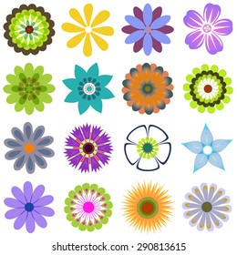 Multiple  flowers - various colors 15