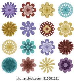 Multiple  flowers - various colors 