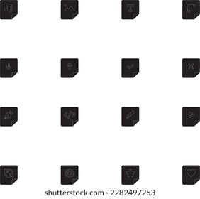 multiple icon sets for daily needs with complete designs