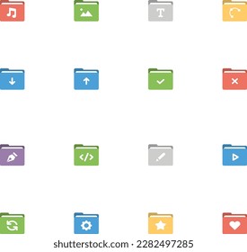 multiple icon sets for daily needs with complete designs