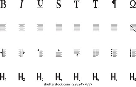 multiple icon sets for daily needs with complete designs