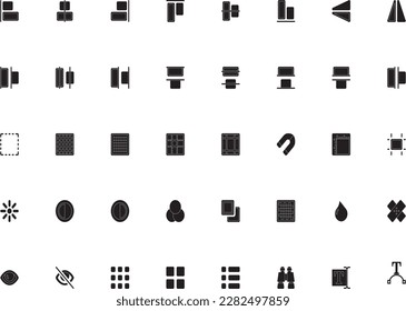 multiple icon sets for daily needs with complete designs