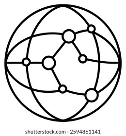 Multiple icon vector social, business 