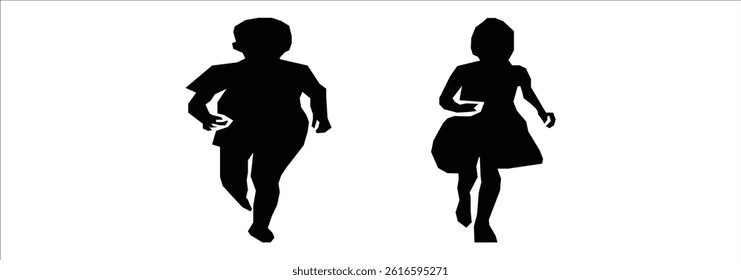 Multiple image of children playing