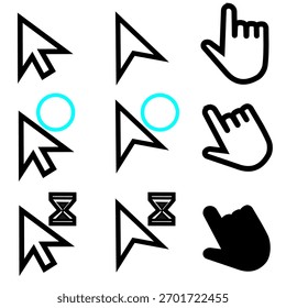 Múltiples Imágenes de iconos de cursor