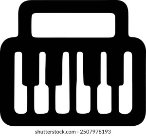 Multiple items selected Set of music icons