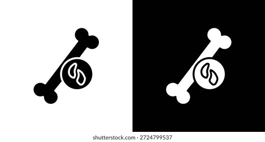 Paquete de diseño de ilustración plana de Vector de silueta de icono de mieloma múltiple.