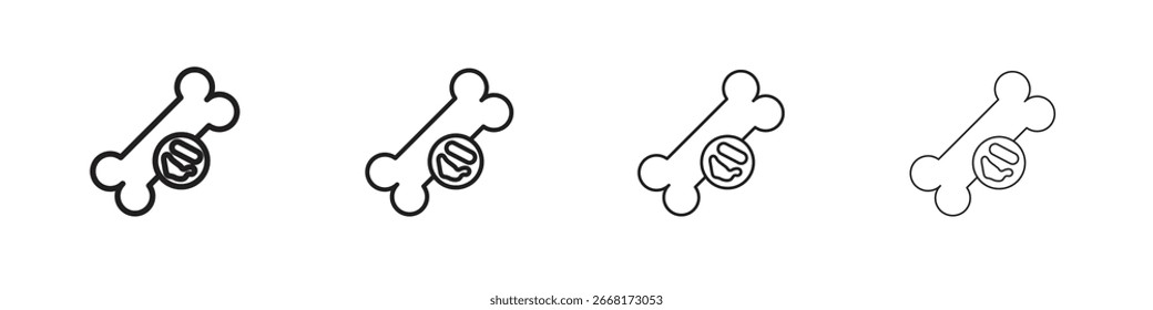 Icono de mieloma múltiple simple paquete de Vectores negros. Elemento de infografía de diseño