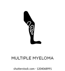 Multiple myeloma icon. Multiple myeloma symbol design from Diseases collection. Simple element vector illustration on white background.