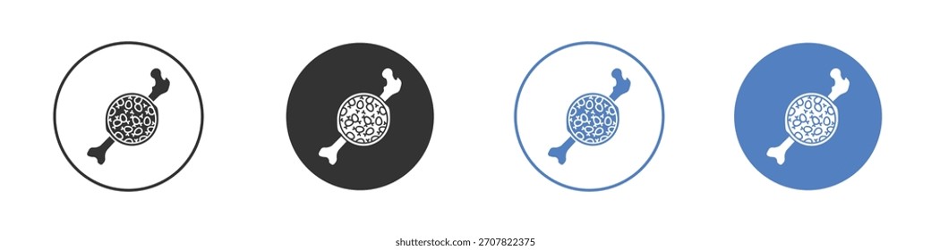 Multiple myeloma icon vector art illustration. for mobile concept and web designs