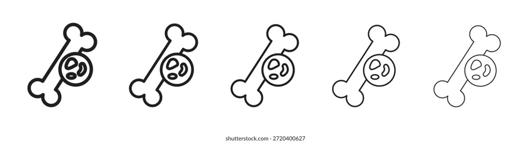Vector de elemento de diseño de Vector de icono de mieloma múltiple eps 10
