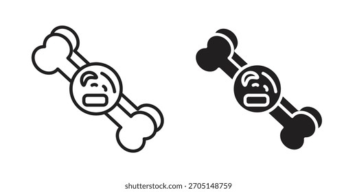 Icono de mieloma múltiple Vector de diseños modernos planos y de apoplejía