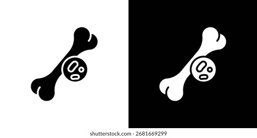Silueta del Vector del icono del mieloma múltiple para la colección gráfica y del Diseño web