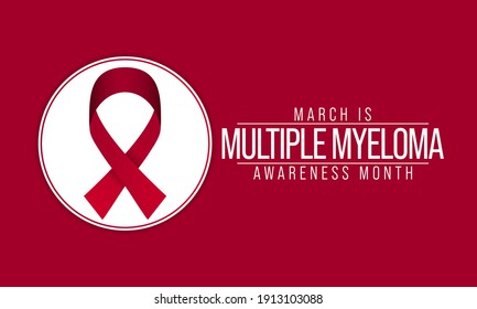 El mieloma múltiple observado cada año en el mes de marzo, es un tipo de cáncer de médula ósea. La médula ósea es el tejido esponjoso en el centro de algunos huesos que produce las células sanguíneas del cuerpo.