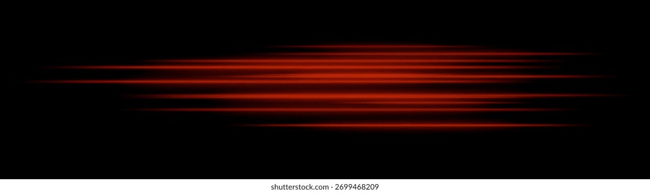 Multiple parallel glowing streaks creating a sense of speed and energy. Ideal for motion design, overlays, and light trail effects.