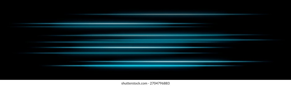 Mehrere parallele Glühstreifen schaffen ein Gefühl von Geschwindigkeit und Energie. Ideal für Bewegungsdesign, Overlays und Lichteffekte.