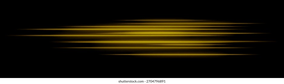 Múltiples rayas brillantes paralelas que crean una sensación de velocidad y energía. Ideal para el diseño de movimiento, superposiciones y efectos de rastro de luz.