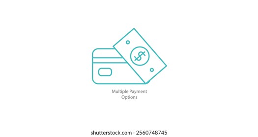 Multiple Payment Options Vector Icon
