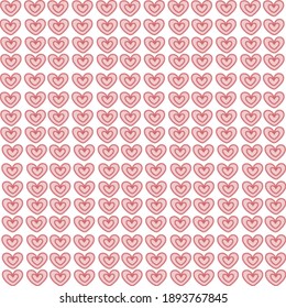 
Multiple red heart background pictures combined