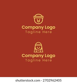Mehrere saudische Smiley-Mann-Logo