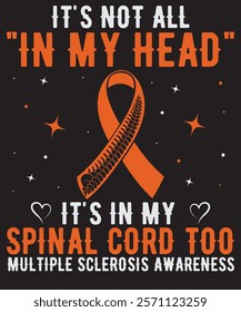 
Multiple Sclerosis T Shirt, I Wear Orange, MS Awareness T-Shirts, MS Awareness Shirts, MS Warrior, Multiple Sclerosis Awareness, Multiple Sclerosis Support Tee