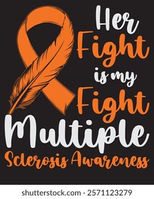 
Multiple Sclerosis T Shirt, I Wear Orange, MS Awareness T-Shirts, MS Awareness Shirts, MS Warrior, Multiple Sclerosis Awareness, Multiple Sclerosis Support Tee