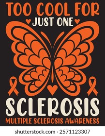 
Multiple Sclerosis T Shirt, I Wear Orange, MS Awareness T-Shirts, MS Awareness Shirts, MS Warrior, Multiple Sclerosis Awareness, Multiple Sclerosis Support Tee